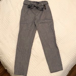 EXPRESS Paperbag Ankle Pant